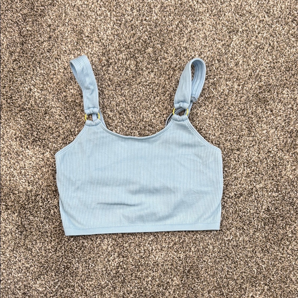 Aerie Ribbed Crop Top Bra ~ Women's Size Small